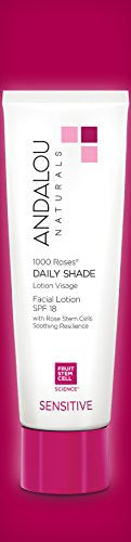 Andalou Naturals 1000 Roses Facial Lotion SPF 18 (1x2.7 OZ)-4