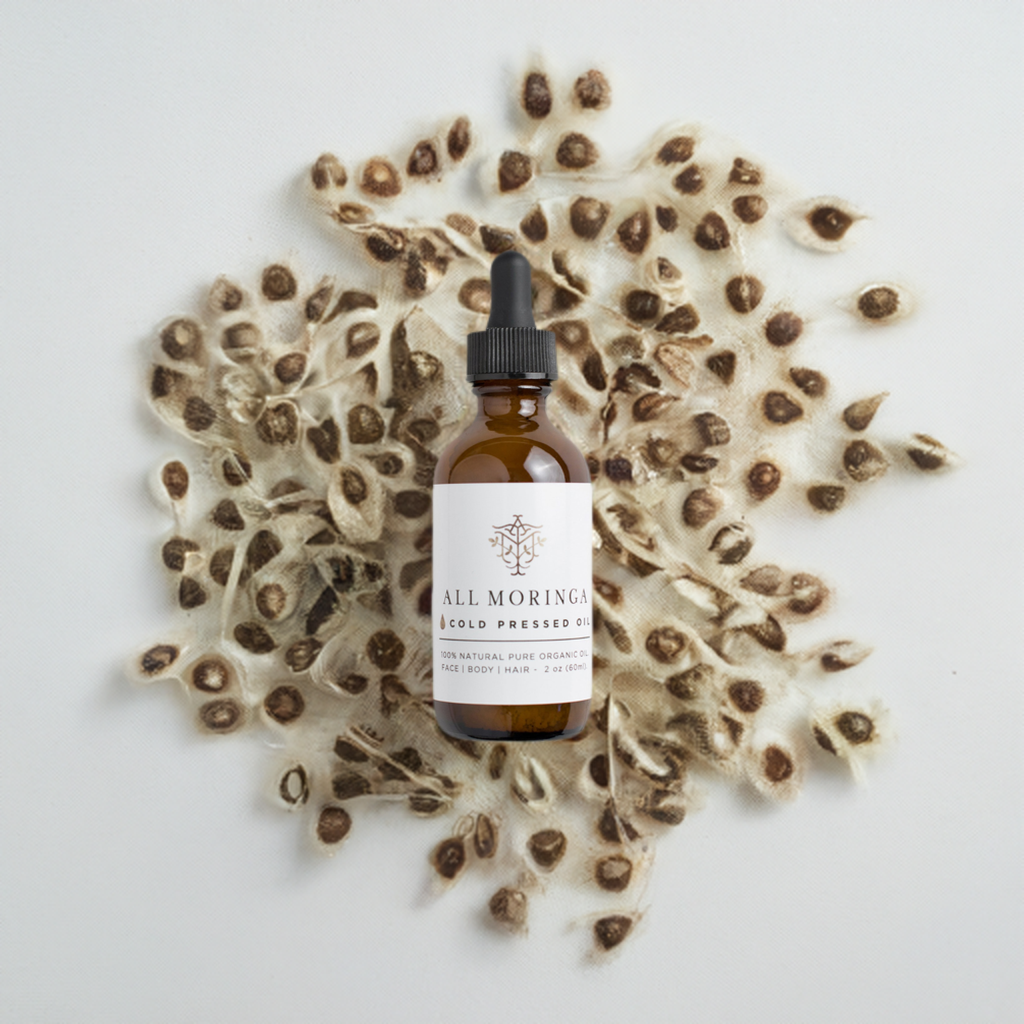 Moringa Oleifera Cold Press Seed Oil Premium Untouched Pure 100% All Natural Organic (Ben oil) for Face,  Body, and Hair. Unscented or Lavender and Ylang Ylang infused (All Skin Types)-3