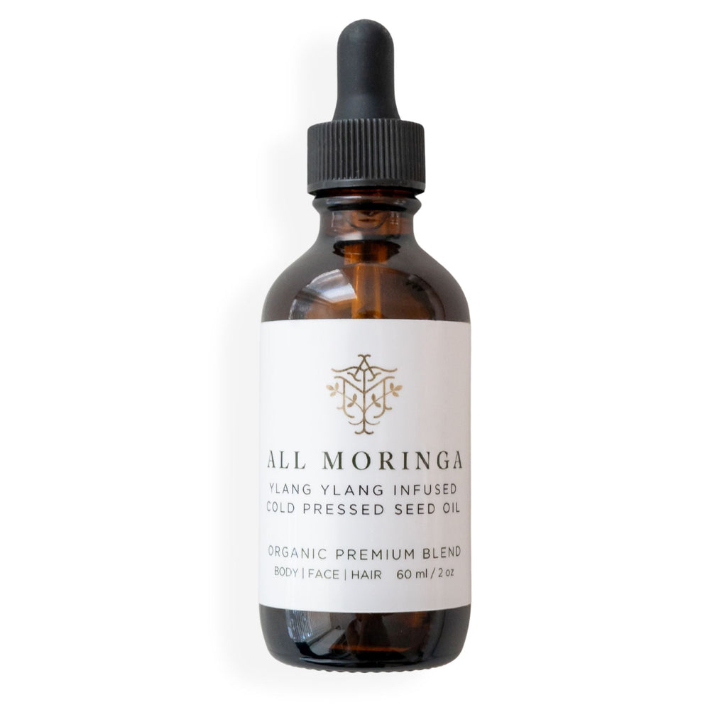 Moringa Oleifera Cold Press Seed Oil Premium Untouched Pure 100% All Natural Organic (Ben oil) for Face,  Body, and Hair. Unscented or Lavender and Ylang Ylang infused (All Skin Types)-6
